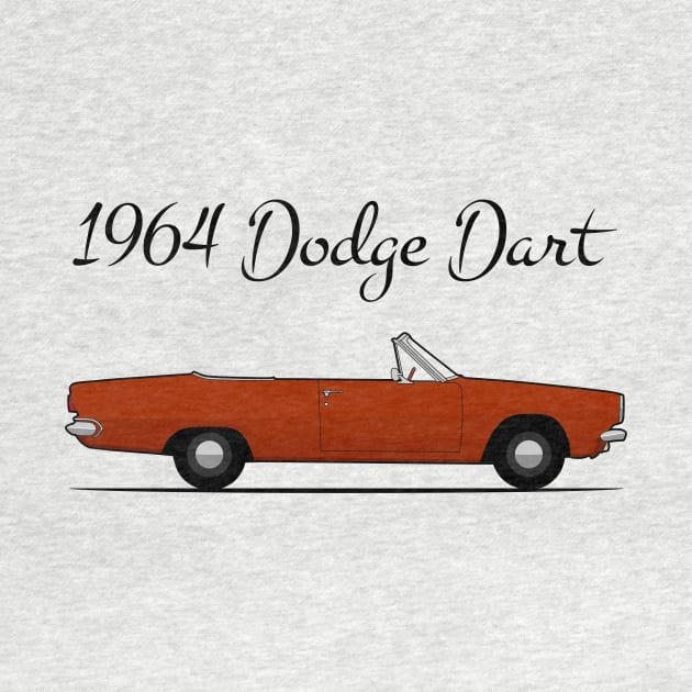 1964 Dodge Dart red by Ginger Bobby